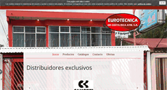 Desktop Screenshot of eurotecnicacr.com